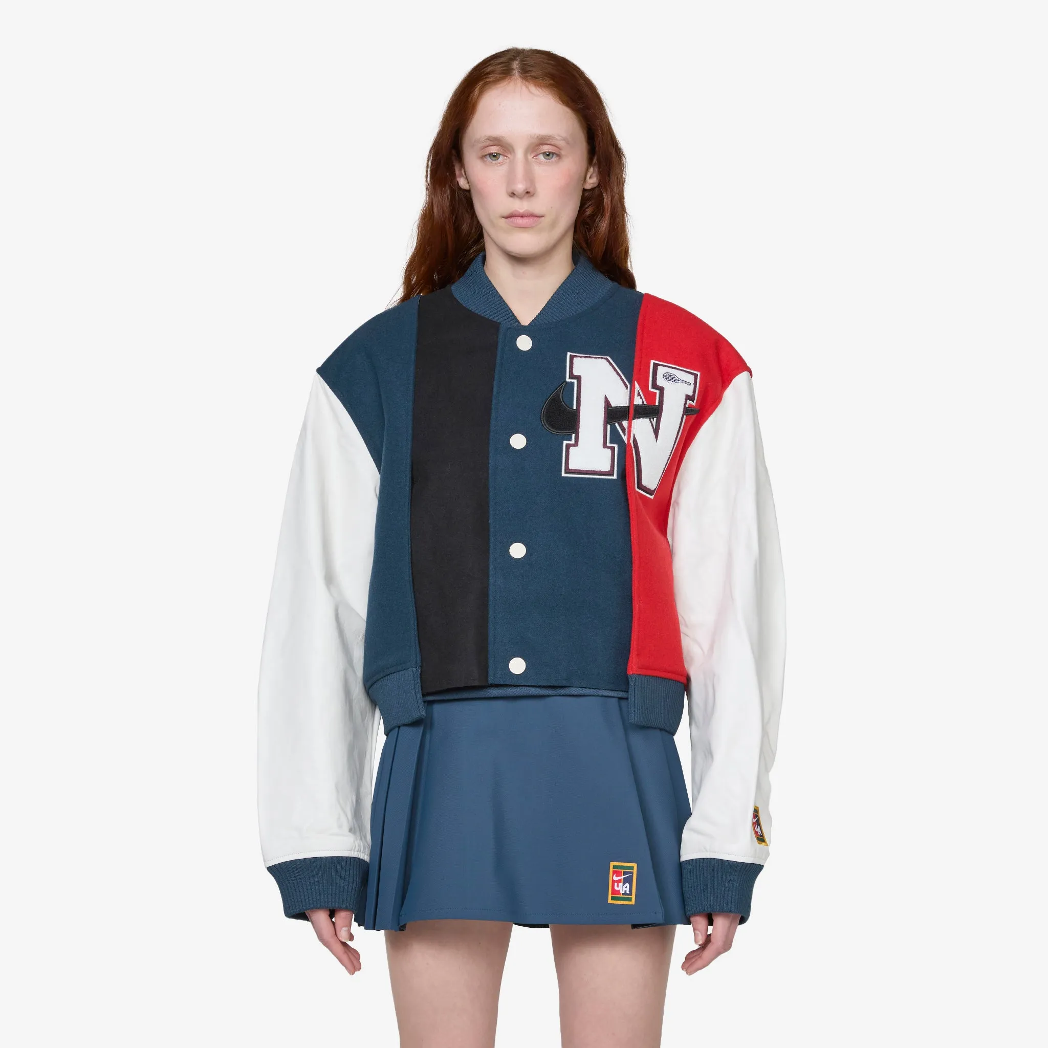 YOON x Oversized Varsity Jacket Black | Armory Navy | Phantom | White