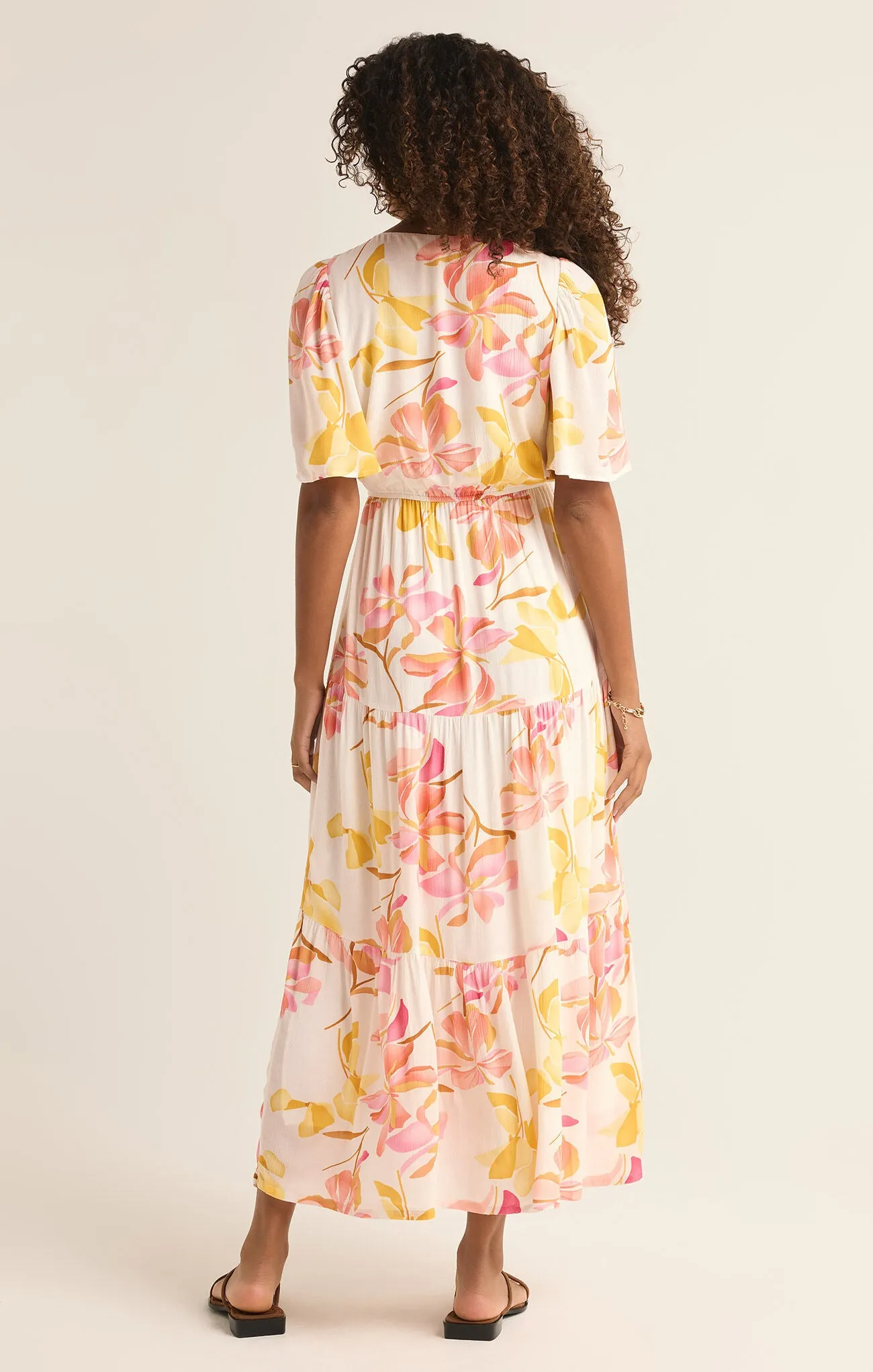 Z Supply Kat Golden Hour Floral Dress