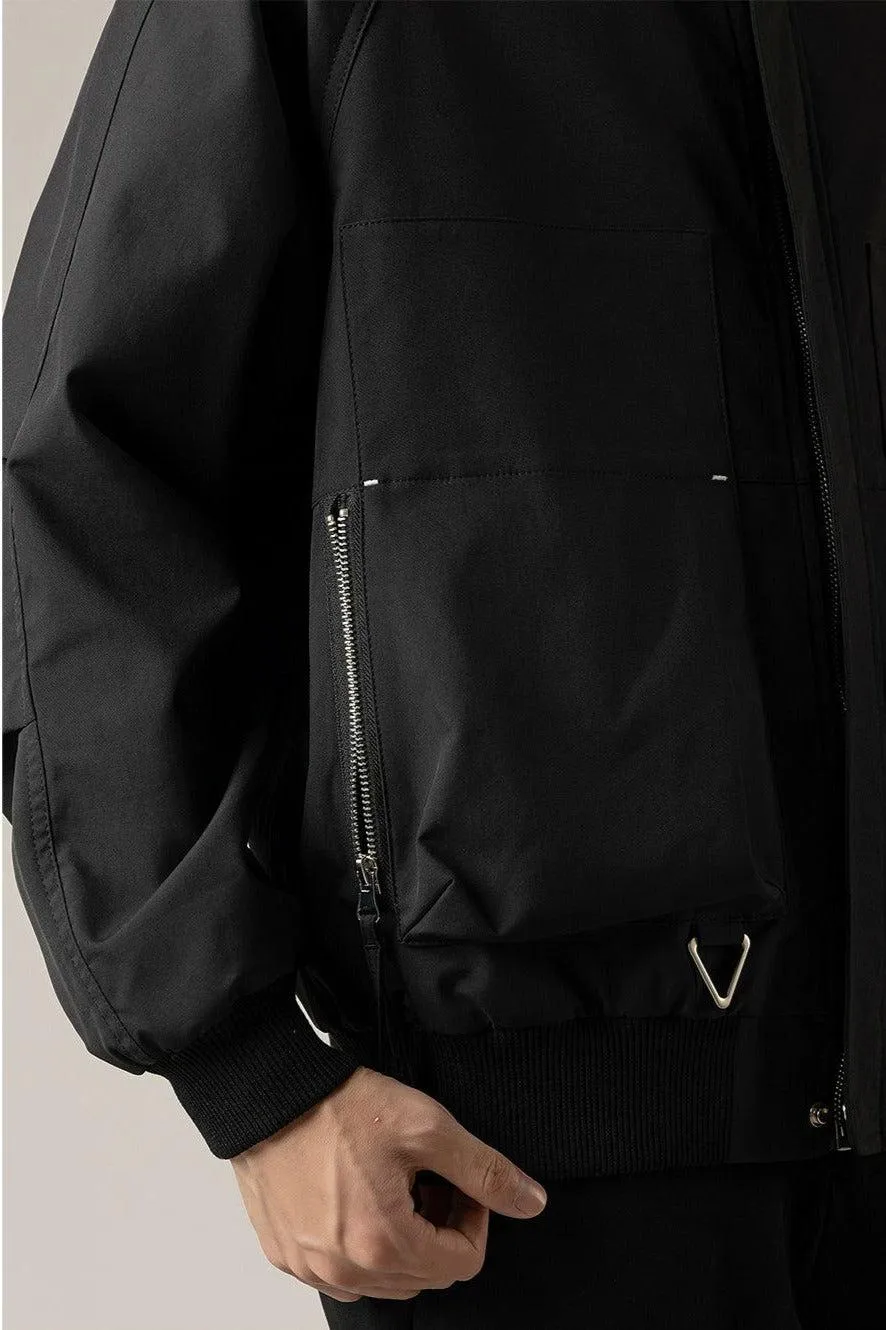 Zhou Minimal Detail Workwear Jacket