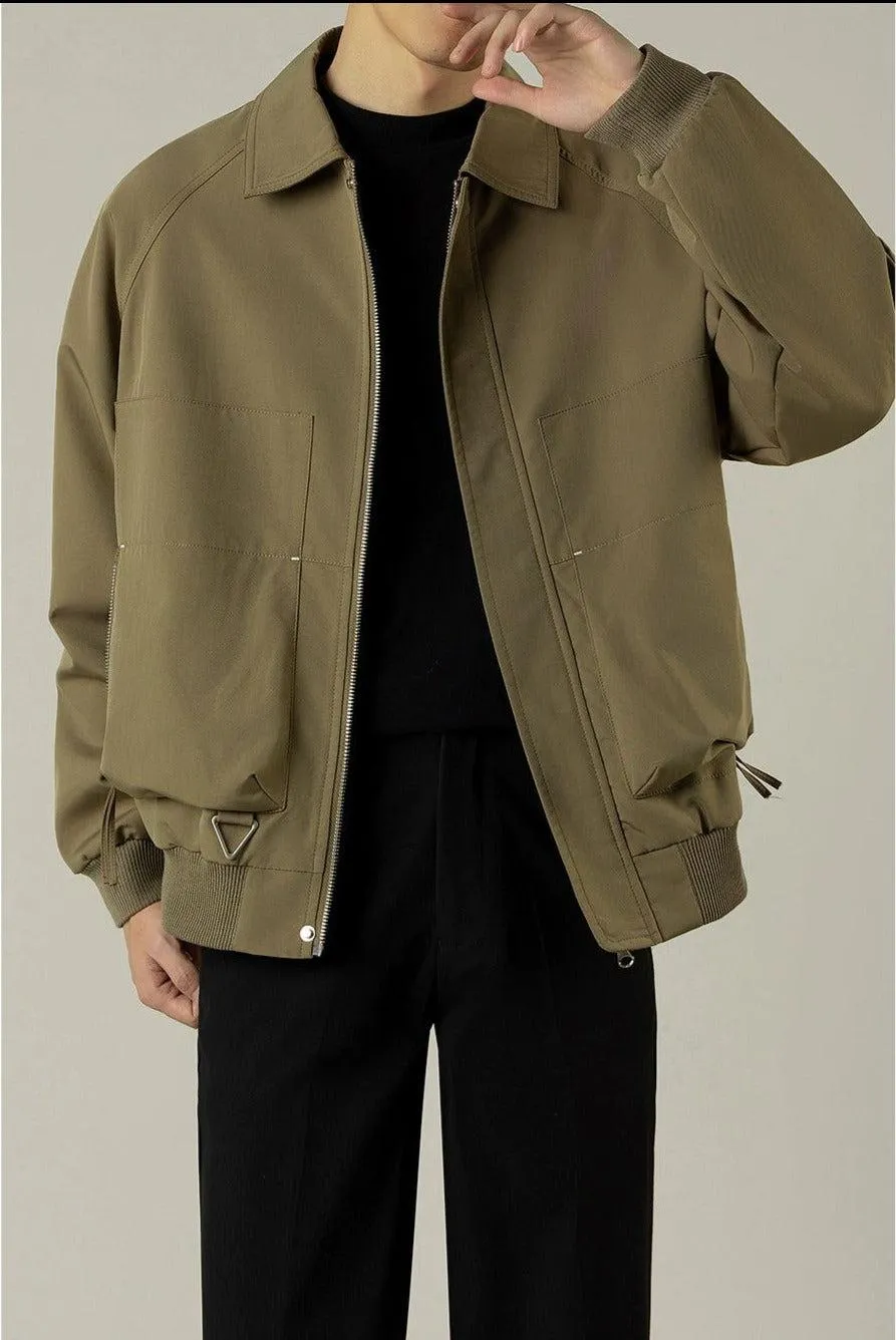 Zhou Minimal Detail Workwear Jacket