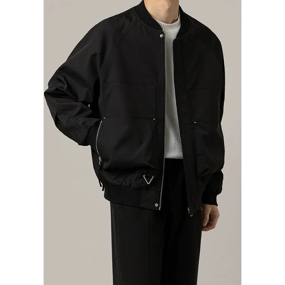 Zhou Minimal Detail Workwear Jacket