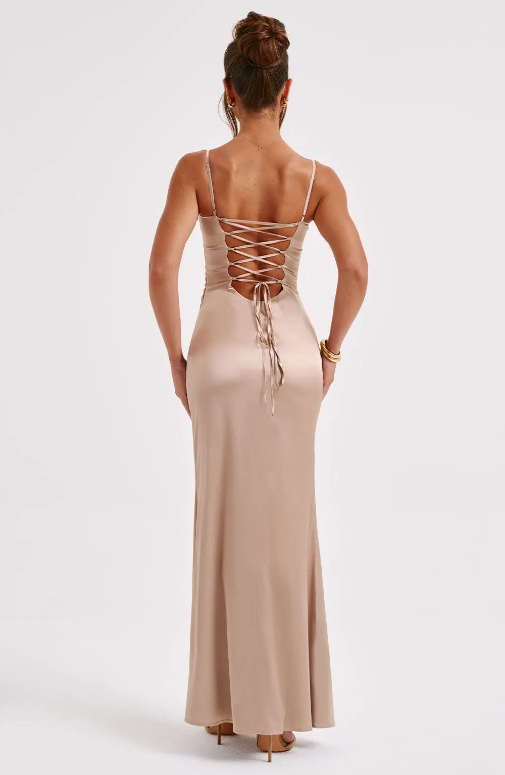 Zola Maxi Dress - Champagne